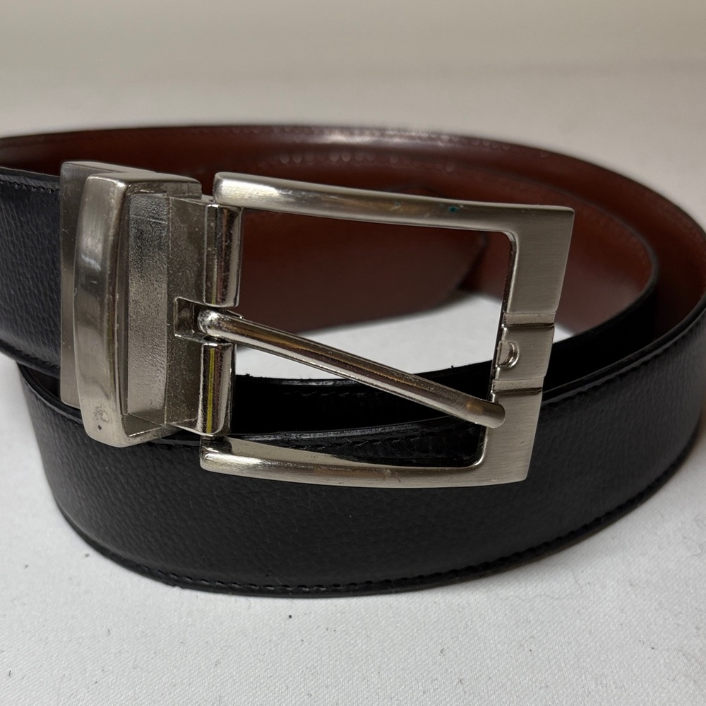 Izod Reversible Brown/Black Leather Belt Size 36